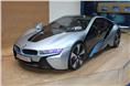 A pre-production BMW i8 was spotted winter testing last month.
